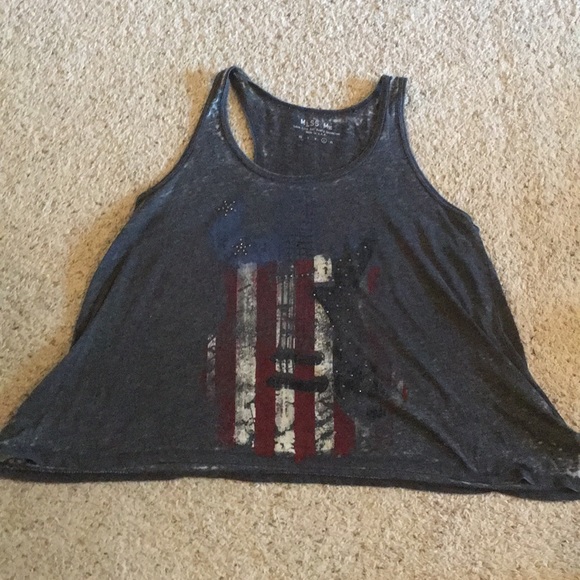 Tops - Miss me tank size large
